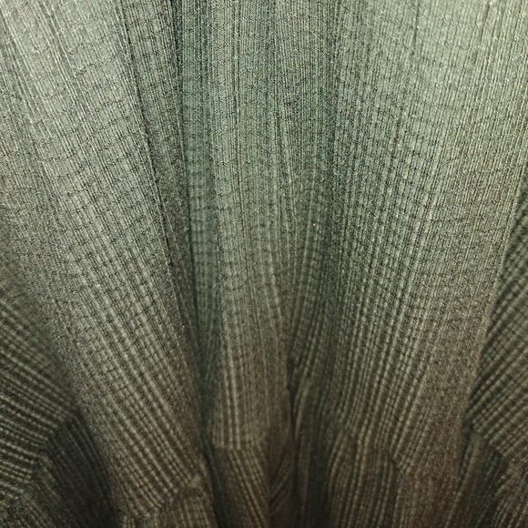 Torrid Green Sleeveless Crochet Yoke Tiered Swing Midi Festival Dress 2X NWT - Picture 6 of 6